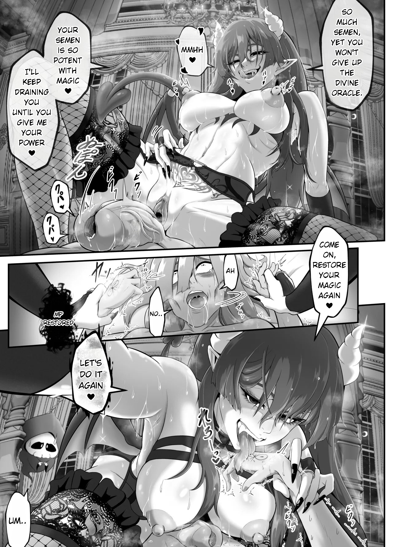 Hentai Manga Comic-Succubus Castle Conquest 1-Read-11